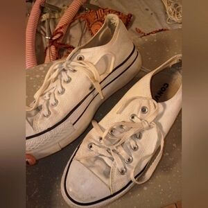 Used Chunky White Sneakers